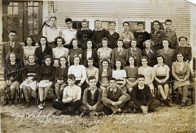 [1942 or earlier Mama's class at Coombs High School, Bowdoinham[3].jpg]