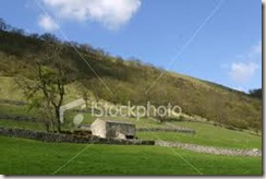 farm in valley