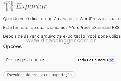 exportar-postagens-wordpress-servidor-proprio