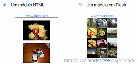 módulos do Flicker
