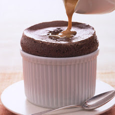 Bittersweet Chocolate Souffles