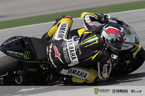 Ben Spies: Photo courtesy of Monster Tech 3 Yamaha