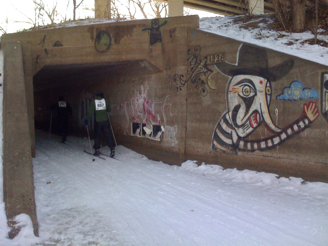 Bridge between Brownie and Cedar Lake