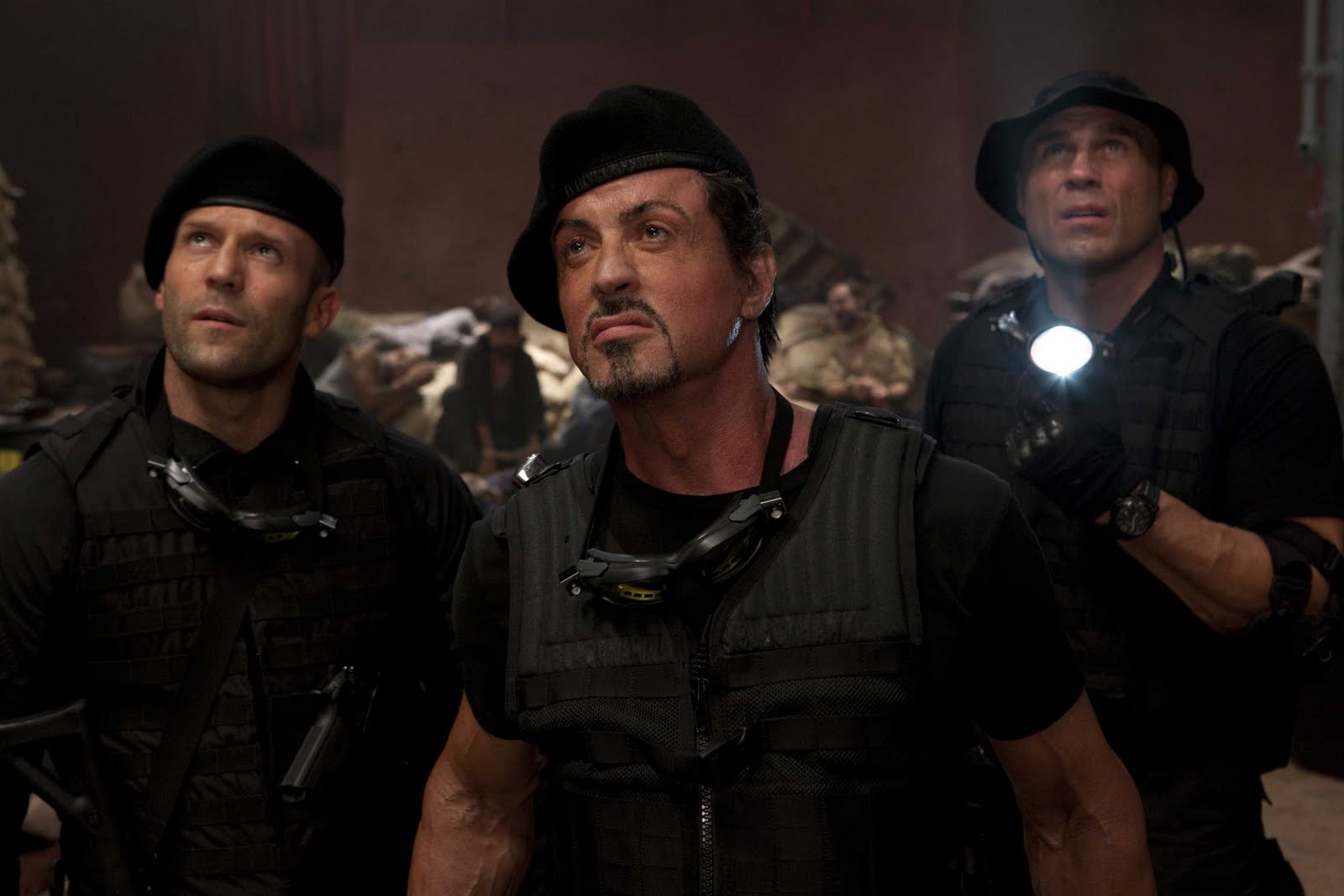 [Jason Statham, Sylvester Stallone and Dolph Lungren in The Expendables[5].jpg]