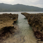 Las rocas junto a La Miel