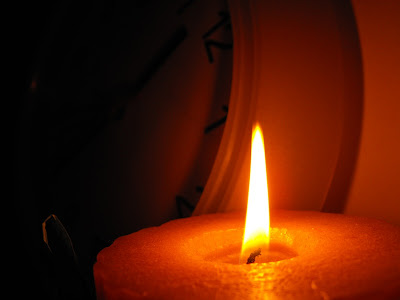 noapte buna, timp. Time. Candle.