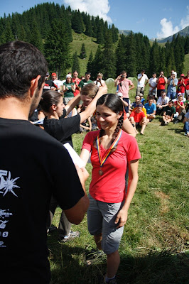 Marathon 7500 Bucegi.  Premierea. Locul III, feminin