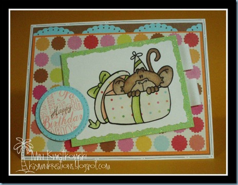 bug - monkey bday