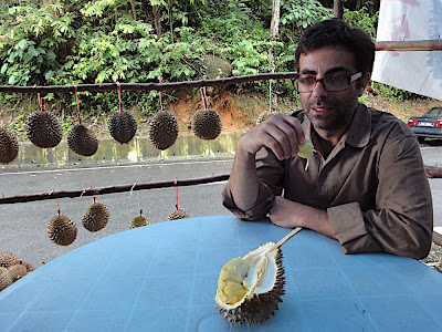 First Bite of Durian