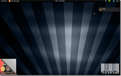 Gnome 3 Gnome 3 Desktop