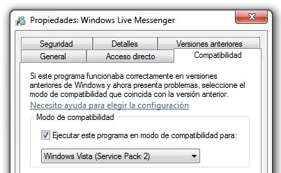 None Cómo evitar que Windows Live Messenger muestre dos iconos en Windows 7