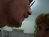 Chester and Alison in the kitchen, I dont think we were discussing what to eat though! ;)