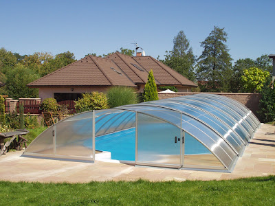 abri piscine : vue d'un abri de piscine klasik idealcover en elox abri piscine : vue d'un abri de piscine klasik idealcover en elox