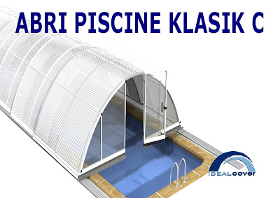 Abripiscine telescopique mi-haut Abripiscine telescopique mi-haut