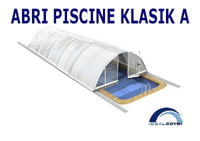abri piscine telescopique en kit &agrave; monter soi m&ecirc;me  klasik a