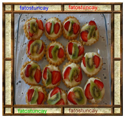 Küçük meyveli tart tarifi (tartolet)