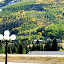 The view from the Roost Lodge in Vail, CO