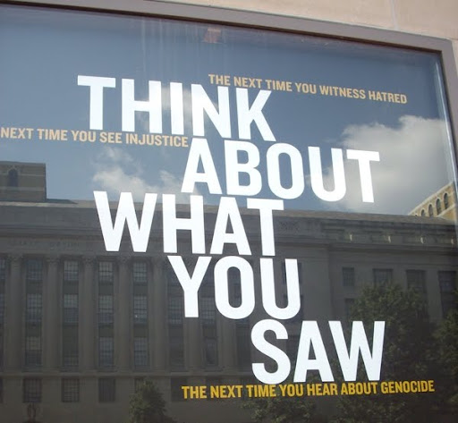 think about what you saw