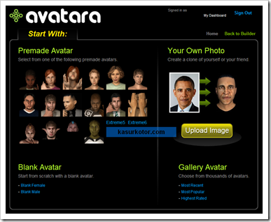 Membuat Avatar Dalam Bentuk 3D