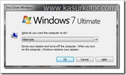 Hibernate Windows 7 Hibernate Windows 7