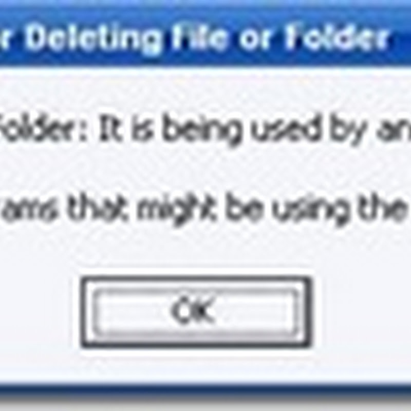 Menghapus file “Cannot delete file: Access is denied” di Komputer