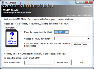 Software untuk Memperbaiki Kartu Memori (Memory Card) yang Rusak