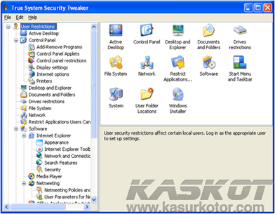 True System Security Tweaker