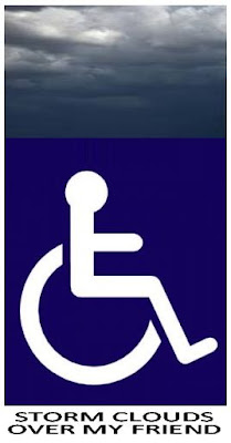 Storm Over Wheelchair