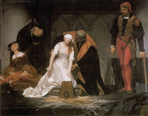 Paul Delaroche The Execution of Lady Jane Grey Salon of 1834 The National