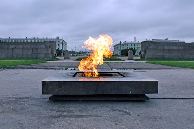 St. Petersburg, eternal flame at Field of Mars