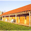 Notre grand chalet d'hébergement auto construit.