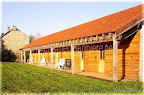 Notre grand chalet d'hébergement auto construit.