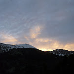 Lever du jour sur le pic Quaz�mi