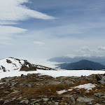 Au 1er plan � gauche le Roc N�gre. <br>Tout au fond on aper�oit le Canigou