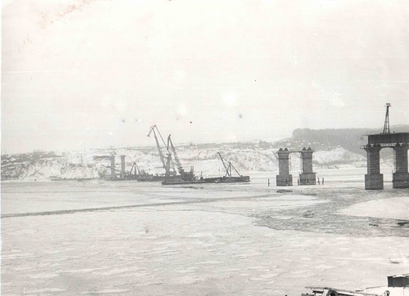 Мост через Волгу.