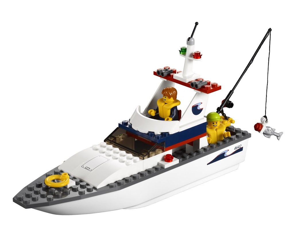 Bricker - Construction Toy by LEGO 4642 Fishing Boat