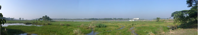 Panaroma of river side of Banshee