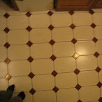 Bottom (floor, and my feet!)