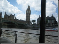Big Ben Parliament from The Thames