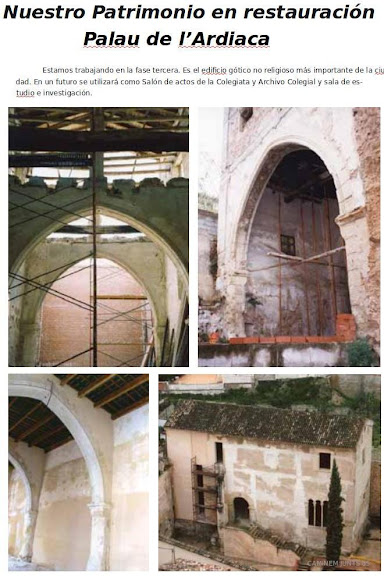 Nuestro patrimonio en restauración