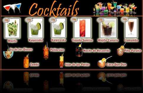 Nuestros cocktails