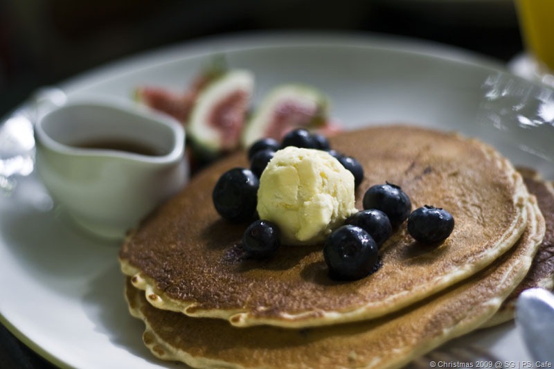 Blueberry Pancake @ SGD$22 Blueberry Pancake @ SGD$22