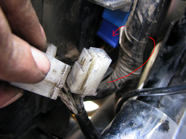 V Star 650 stator wiring harness
