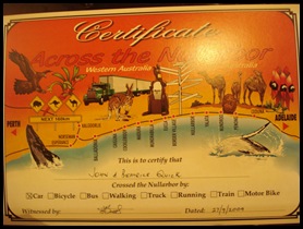 Certificate 001