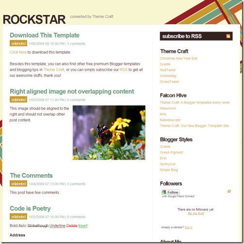 rockstar-blogger-template