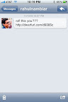 Here is a screencap of the new virus going around via DMs. Do not click in these links!