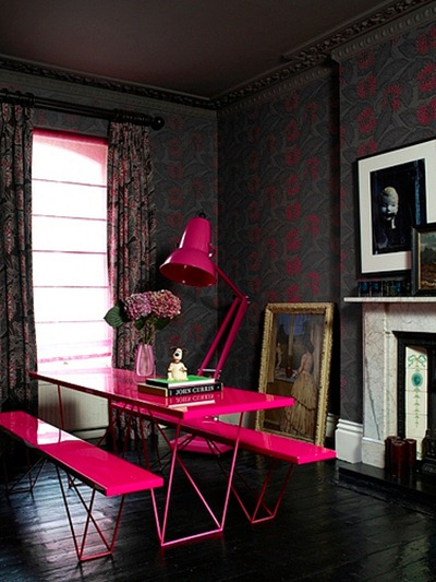 Inredning med cerice accent