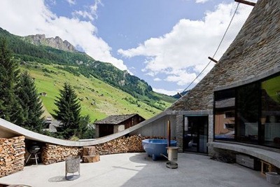 Nedgrävt hus