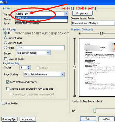 compress pdf file with adobe reader or writer easily