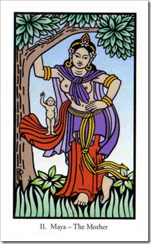  tarot buddah Major-Priestess